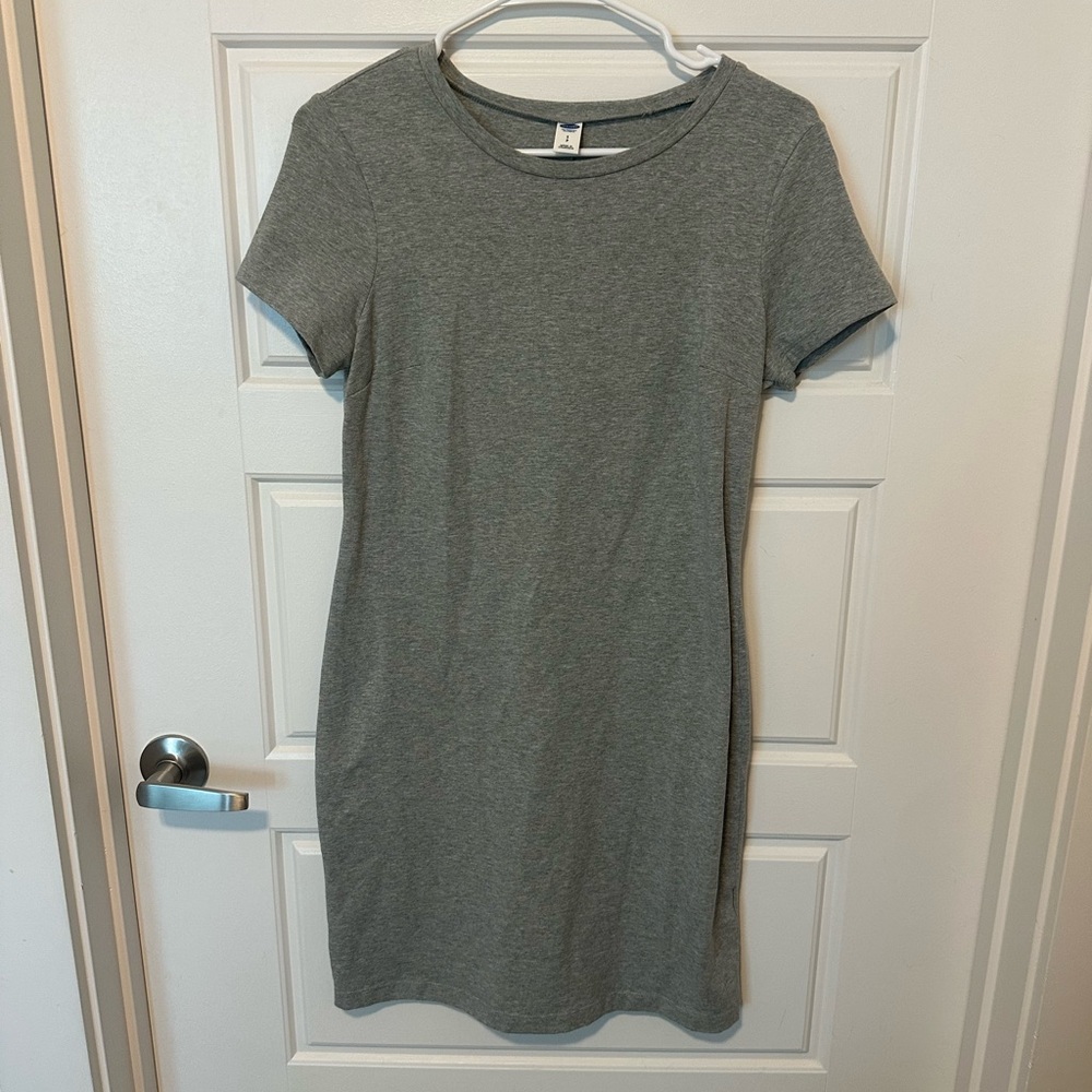 Old Navy Heather Gray T-shirt Dress